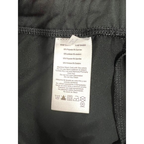 Asics Mens Black Track Pants With White Stripe Large with Cuff Snaps - Picture 4 of 6